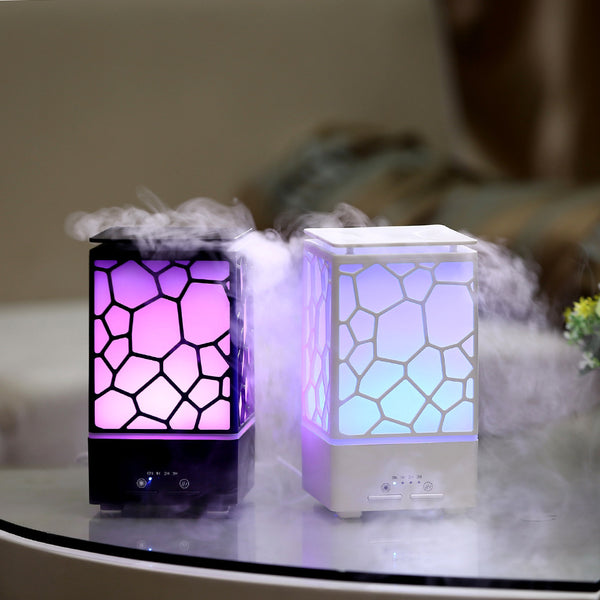 Water Cube Ultrasonic Aromatherapy Humidifier & Essential Oil Diffuser
